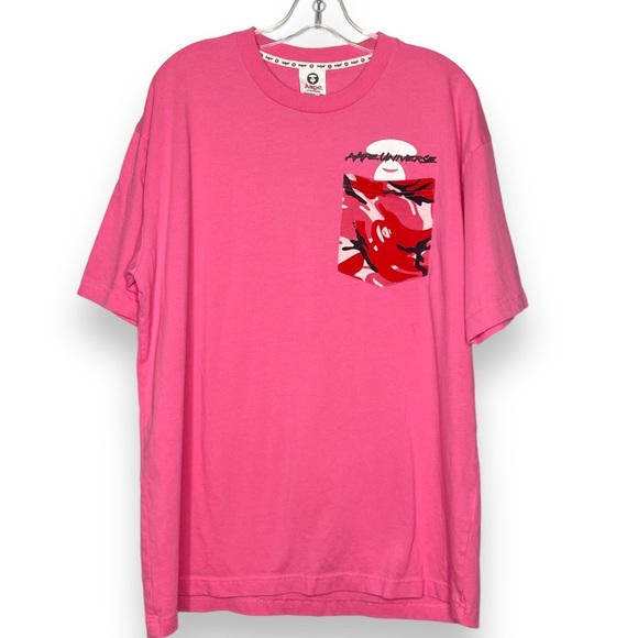 Bape Other - BAPE by A Bathing Ape Bicolor College T-shirt Size Large